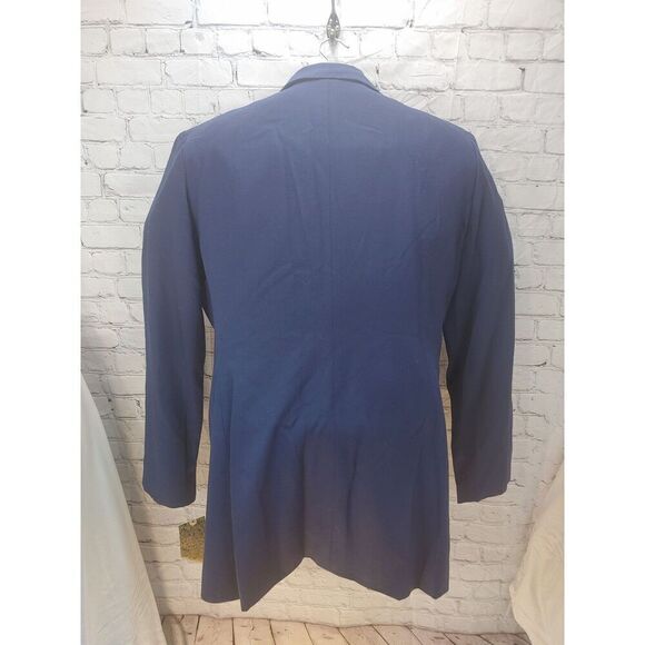 David Benjamin VINTAGE Women's Size 18 Blue Single Breast Blazer - Picture 2 of 3